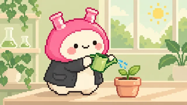 JEVLAB decorative pixel illustration; not source media