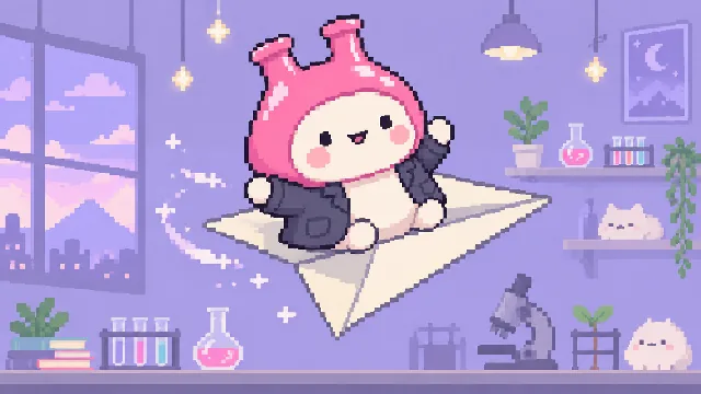 JEVLAB decorative pixel illustration; not source media